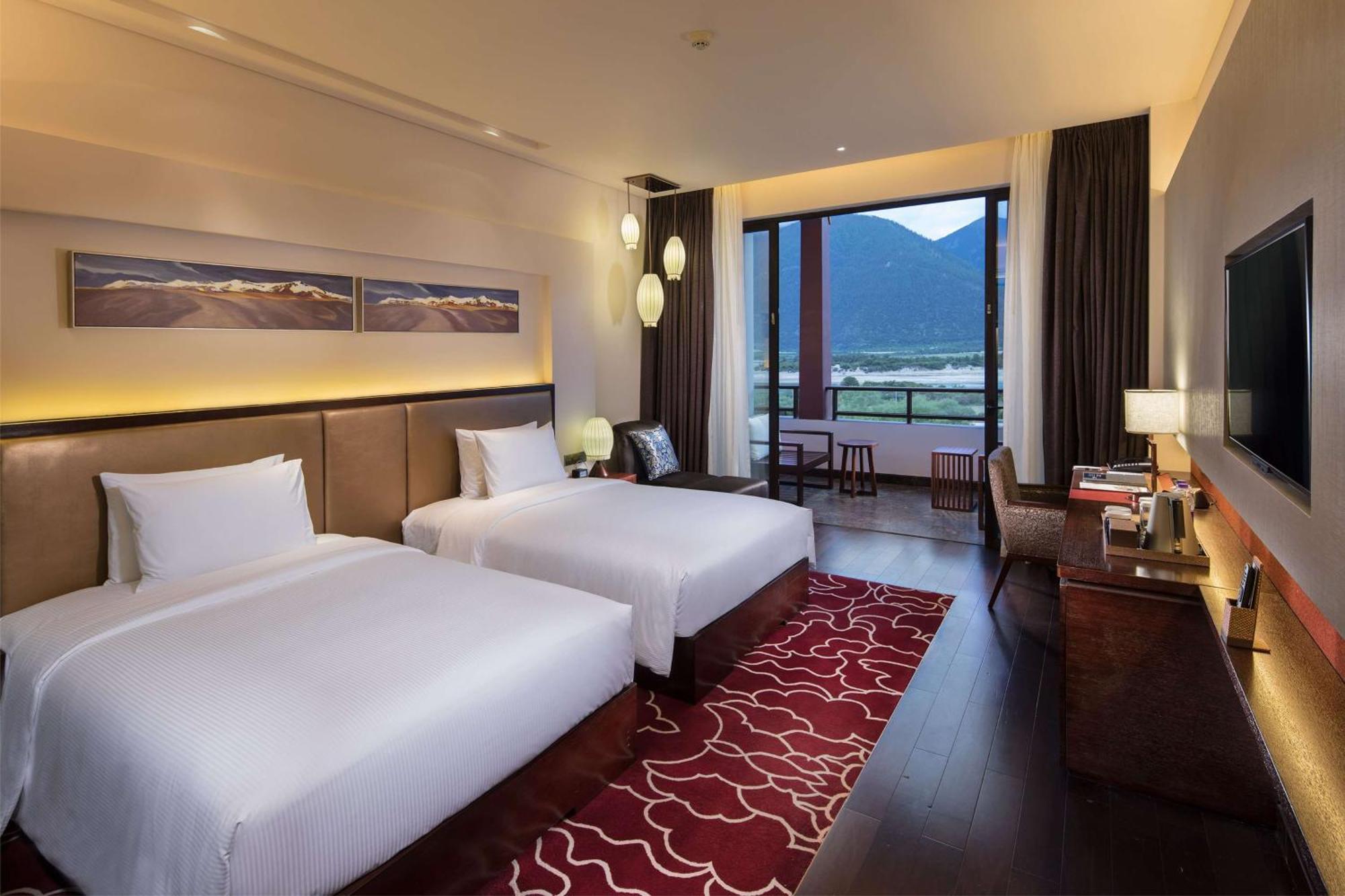 Hilton Linzhi Resort Ňingthri Exteriér fotografie