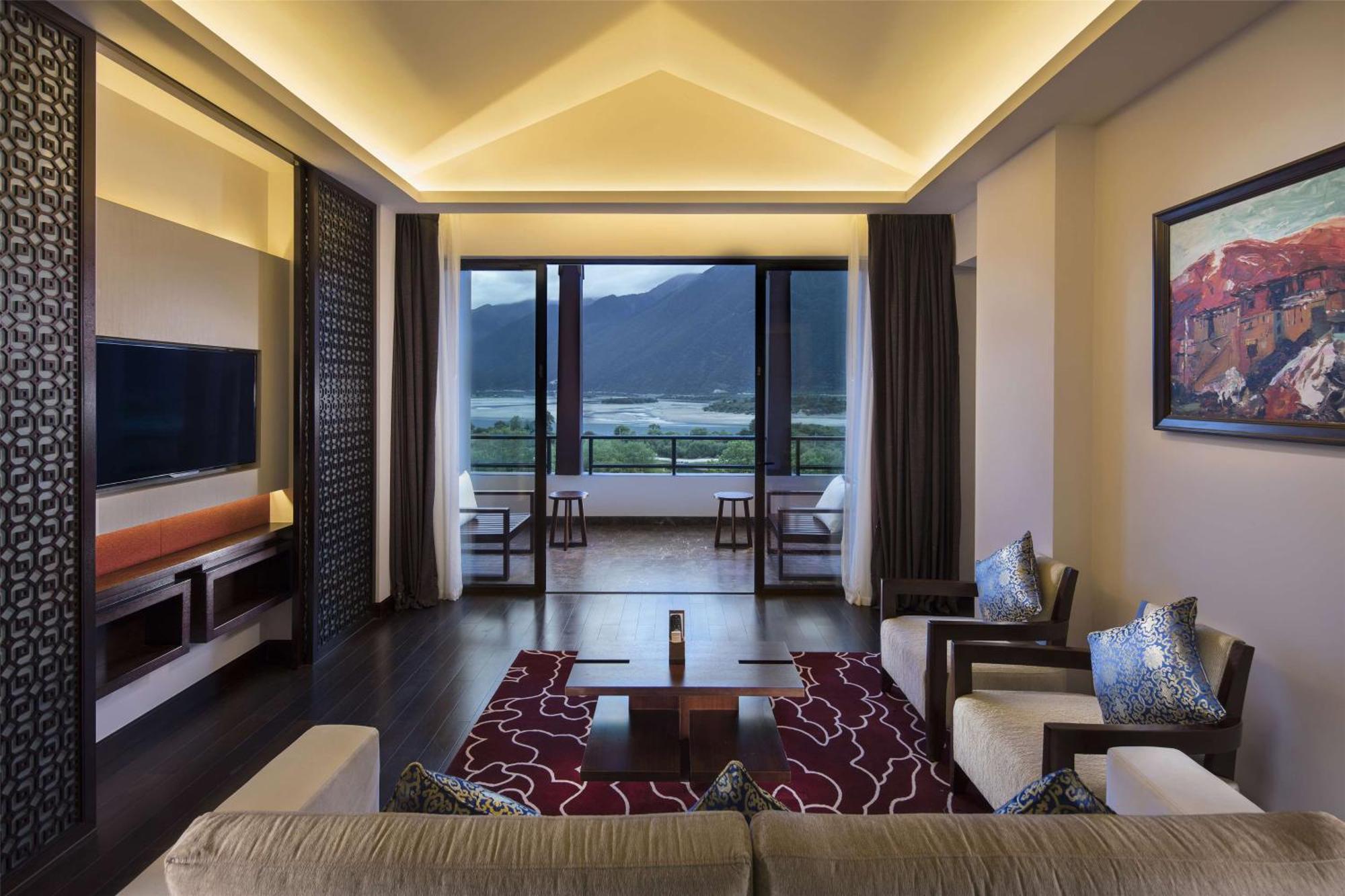 Hilton Linzhi Resort Ňingthri Exteriér fotografie