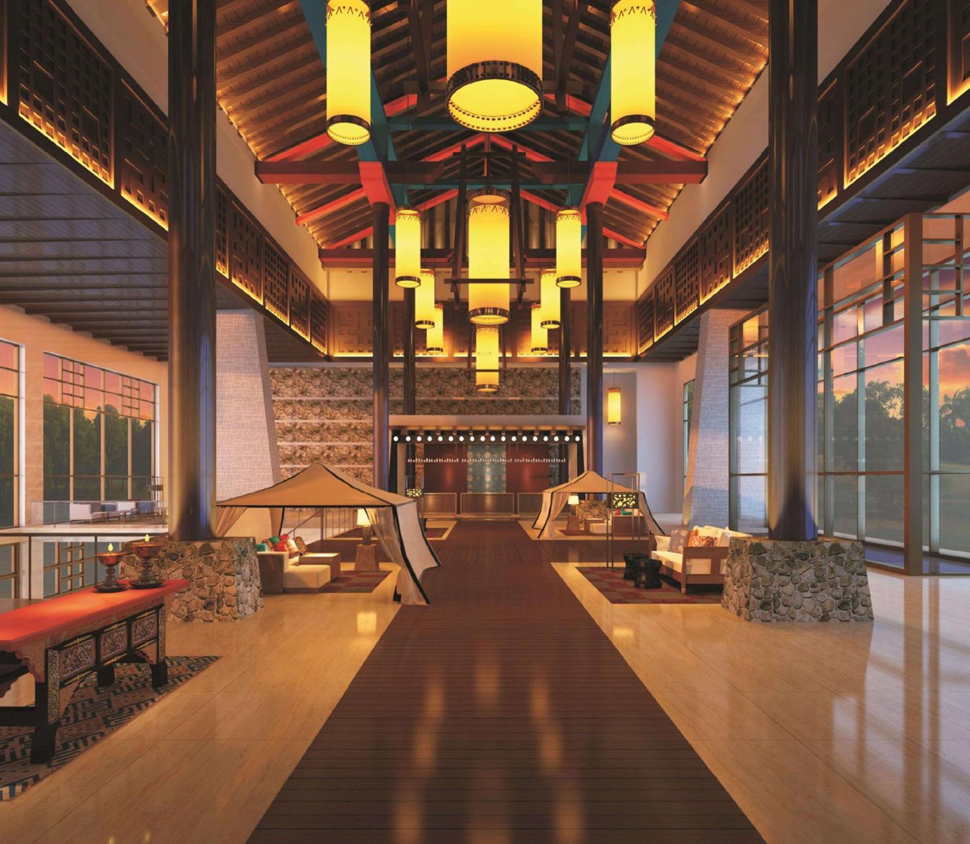 Hilton Linzhi Resort Ňingthri Exteriér fotografie
